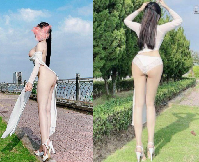 Phim Áo dài khiêu dâm thả rông khoe nét đẹp bên suối