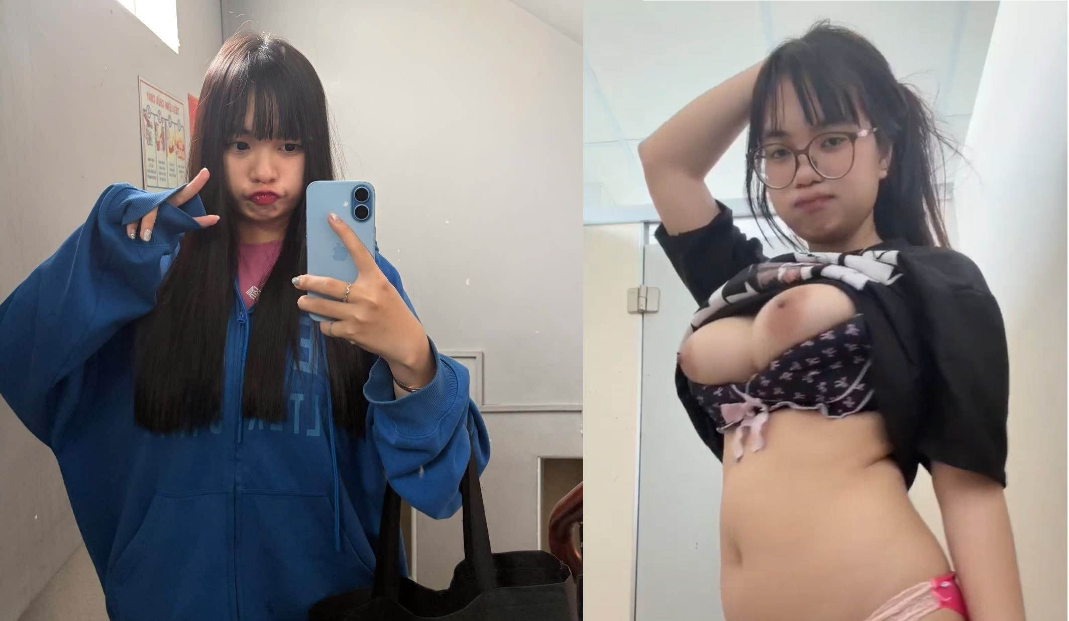Phim Em SV vú khủng nũng nịu xin bú lồn