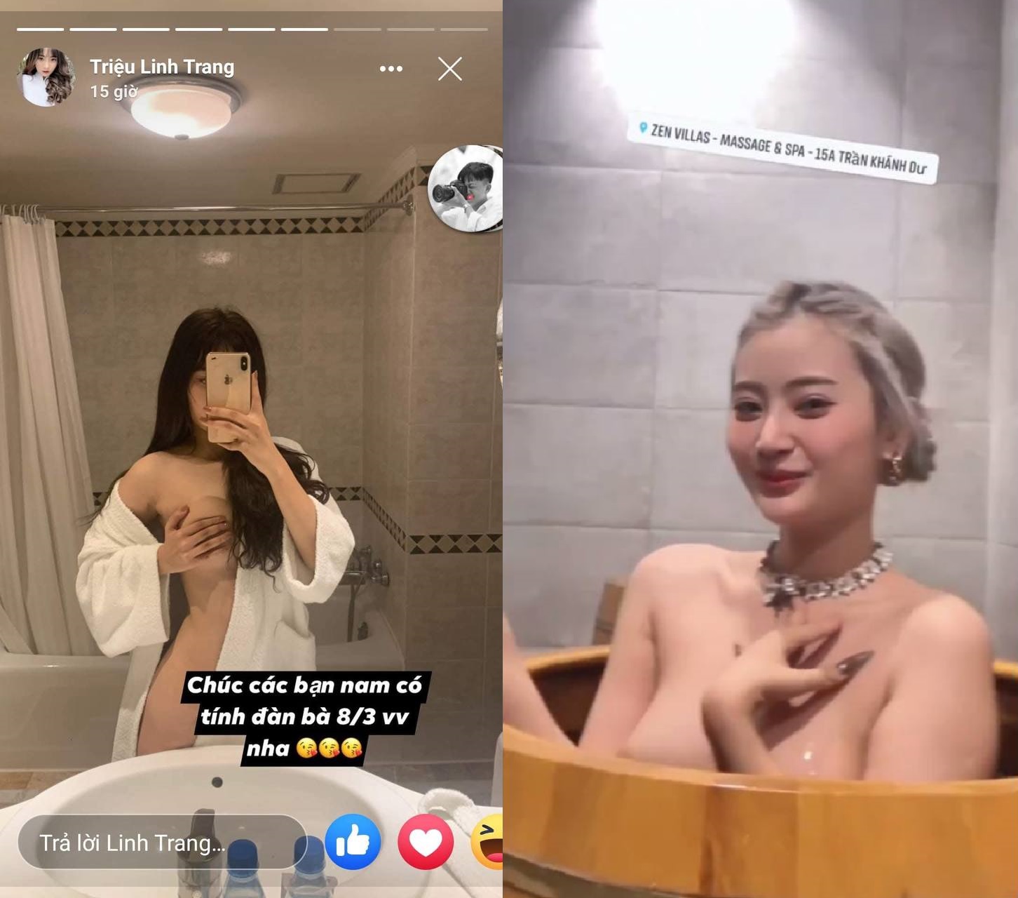 Phim Triệu Linh Trang TikTok gợi cảm bị phát tán clip nóng